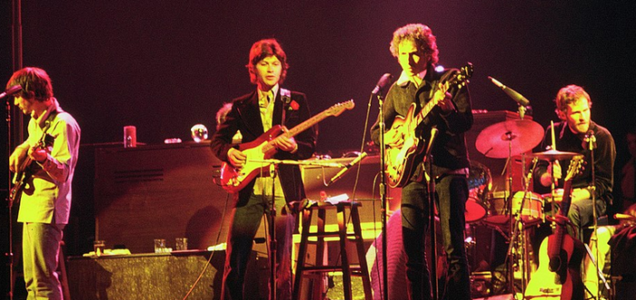 Bob Dylan and band