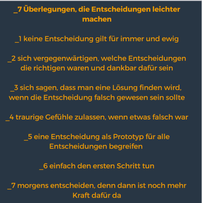 7 tipps als text