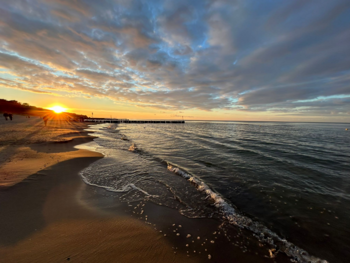 Das Meer im Winter